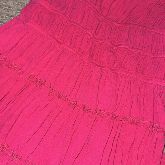 C & V CHELSEA & VIOLET SIZE L TIE STRAP DRESS - Picture 2 of 4